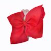 Large Red Bow Hair Clip Ribbon Hair Accessory for Girls & Women
