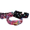 3 Pcs Trendy Knotted Fabric Headbands For Colorful Printed Hairs