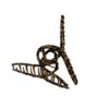 Leopard Print Hair Claw Clip Strong Stylish Hair Accessory
