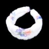Soft Plush Makeup Headband - Floral Detail Comfortable Hair Band
