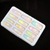 12 Pieces Customized Nails Hand Nails Artificial Nails with Application Kit